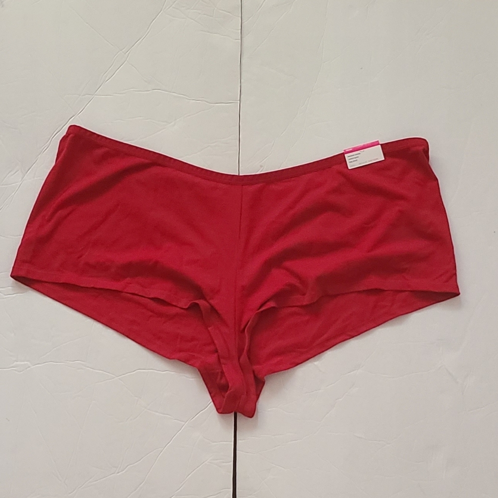 Plus Size Red Boy Short Underwear